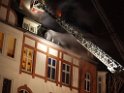 Feuer 3 Dachstuhlbrand Koeln Muelheim Gluecksburgstr P042